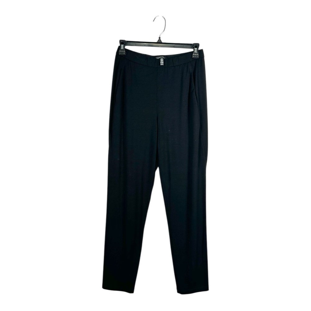 Eileen Fisher Black Pull On Leggings